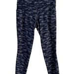 Athleta  Salutation Stash Pocket II Camo Printed 7/8 Tight Leggings Black Grey XS Photo 1