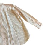 Equipment  Femme Button-Down Long Sleeve Shirt Top Blouse Stripe Pink Size Medium Photo 10