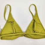 l*space L* Millie Bikini Top In Apple Green/Yellow Size Small NWT Photo 2