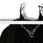 EXPRESS  Black Purple Beaded Flowy Fairy Whimsigoth Party Dress Women’s XS LBD Photo 7