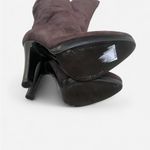 Giuseppe Zanotti Leather Suede Thigh High Stilleto Brown Boots in EU 36 US 6 Photo 7