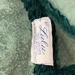 Boho 70’s Vintage Lulu Japan leather & knit Forest Green crossbody bag and hat Photo 1