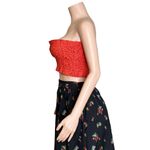 Hill House Scallop Lace June Nap Top, Poppy Red, XS Photo 6