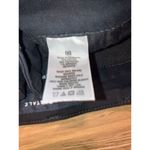 Aeropostale  Women Juniors size 00 cuffed denim shorts High Rise White & Black‎ Photo 7