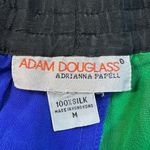 Adrianna Papell Vintage 90’s Adam Douglass For Silk Rainbow Full Skirt Size M Photo 2