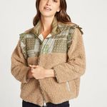 Driftwood 🆕 | FLEECE SHERPA JACKET | OLIVE BANDANA | SIZE: L Photo 0