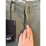 Paige Carly Wide Leg Ankle Cargo Pants Ivy Green NWT Size 27 Photo 10