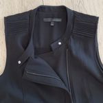 Harvé Benard New Harvè Benard Black Vest with Pleat/Ribbed Detailing Photo 4