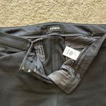 EXPRESS  Black Boot Cut Flare Pants with Smooth Finish Photo 1