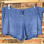 Nike  Vintage Blue Athletic Pull-On Sweat Shorts Women's Size Large Photo 0