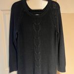 Apt. 9 Black knit sweater Photo 0