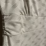 Eddie Bauer Size Small Travex White Grey A-Line Midi Crossover Dress Tenniscore Photo 3