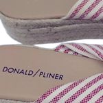 DONALD PLINER CHATCHA ESPADRILLE RASPBERRY WHITE SANDAL PLATFORMS SANDAL SHOES Pink Size 8 Photo 5