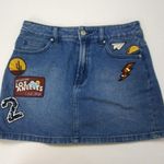 PacSun women's Los Angeles Denim Patchwork Skirt Sz 26 Photo 1