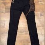 Devil’s Fashion Pants Blade Steampunk Pants with Decorative Thigh Holster Black Size M Photo 10