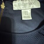 Motherhood Maternity  Fit and Flare Dress blue sz med Photo 6