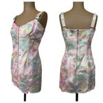 For Love & Lemons  Mini Dress Smythe Tie Dye Photo 4