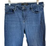 Liverpool LA The Crop Doheny Blue Denim Cuffed Capri Jeans Stretch Women’s 12/31 Photo 1