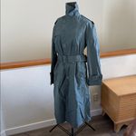 Women's or men’s army Green Trench Coat size 36R Photo 2