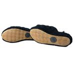 UGG  Womens Super Fluff Slipper‎ Black 9.5 Photo 5