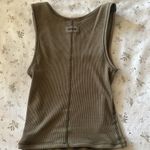 SKIMS Olive green, , cotton rib tank Photo 3