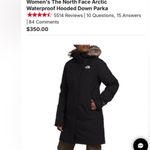 The North Face  Arctic Parka black hooded fur size 3X Black NWOT $350‎ 600 Photo 14