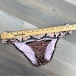 Victoria's Secret Victoria’s Secret Printed Knock Out Bikini Bottoms Pink Black XS Photo 6