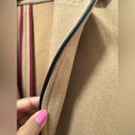 Armani Exchange  Camel Wool Long Double Breasted Vest with leather trim XS/Small Photo 7