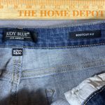 Judy Blue Jeans 15 / 32 Boot Cut Distressed Fringe Raw Hem Hipster Rodeo Stretch Photo 1