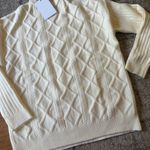 Aelfric Eden  Oversized Knit Sweater Solid Vintage Pullover Sweater Unisex Woven Crewneck Knitted Tops Photo 1