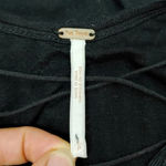 Free People  Dakota Embellished Lace Up Tank Top S Photo 3