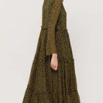 WHIT Willa Tiered Ruffle Maxi Dress Yellow Size 2 Photo 5