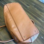 Kate Spade  Baxter Street Catalina Tan Caramel Leather Tote Bag Shoulder Work Photo 7