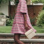 Tuckernuck NEW Pink Chevron Knit Stripe Crawford Relaxed Fit Mini Dress XXXL Red Size undefined Photo 7