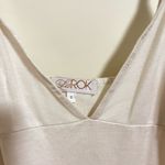 LaROK Women’s White Spaghetti Strap V Photo 2