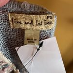 Live and let live NWT  Sweater w/ Scarf Size PS Photo 6
