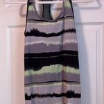 Nike Black and White Tank Top with Racerback Photo 0