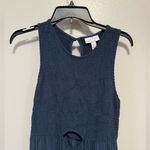 Isabel Maternity  Navy Maxi Dress Size Medium Photo 4