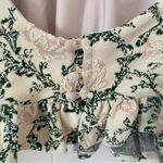 Agua Bendita Agua by Anana Peonia Aurora Cropped Top Size X-Large NWOT Photo 7