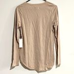 Mate the Label NWT "Introvert" Long Sleeve Tee in Latte - S/M Photo 4