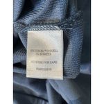 Garnet Hill  Traverse Knit Jumpsuit M Blue Comfy Casual  Coastal Lounge Boho Photo 7