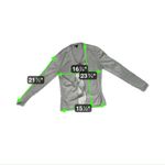 Lafayette 148 New York Gray Silk Necktie Long Sleeve Top Photo 1