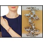 Ted Baker ππ Silver Crystal Breeze Jeweled Bracelet NWT Photo 1