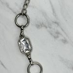 Rhinestone Silver Tone Chain Link Belt Small/Medium (S/M) ✨ Photo 7