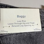 Hollister Low-Rise Washed Black Baggy Denim Jeans Women's 20R W35 Wide Leg NWT Photo 5