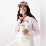 Stanley The Quencher Love Embroidered Sweatshirt Rose Quartz Photo 1