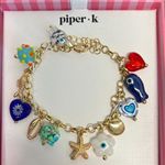 Piper K | Ocean Themed Charm Bracelet Gold Photo 2
