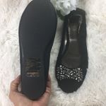 Stuart Weitzman  Suede Bow Embellished Ballet Flats Photo 5