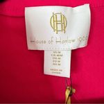 House of Harlow  Linen Blend Blazer in Pink NEW Size Medium Photo 7