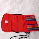 None Belize Wallet Purse Striped Multi-Colored Photo 5